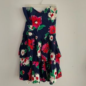 SO CUTE vintage strapless dress